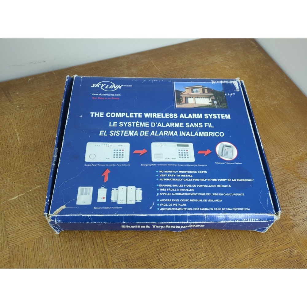 SkyLink Wireless Security Alarm System - NO REMOTE